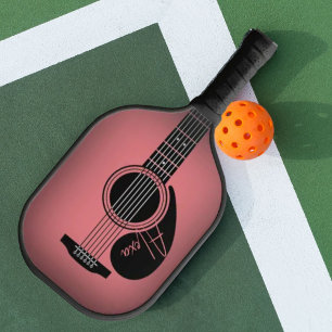 Personalised Acoustic Guitar Pickleball Paddle