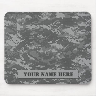 Personalised ACU Camouflage Mousepad