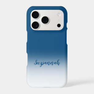 Personalised Add A Name Mellow Blue Ombre