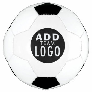 Personalised Add A Team Logo Custom Soccer Ball