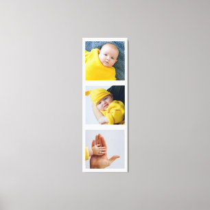 Personalised Add  Photographs Custom Made Canvas Print