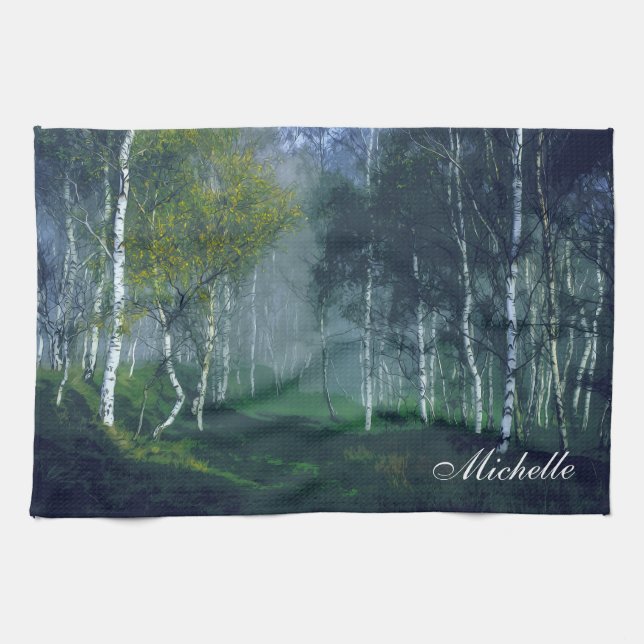 Personalised Add Your Own Kitchen Towel (Horizontal)