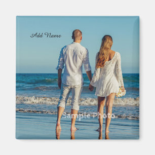 Personalised Add Your Photo Magnet