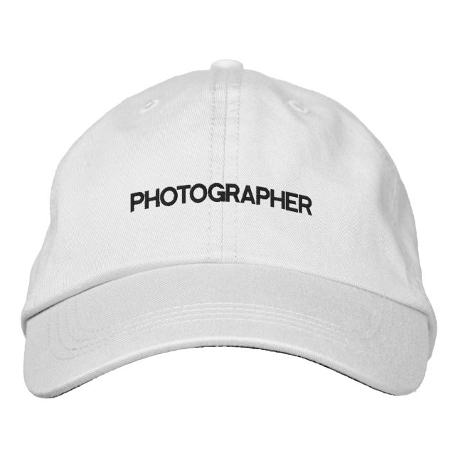 Personalised Adjustable Hat (Front)