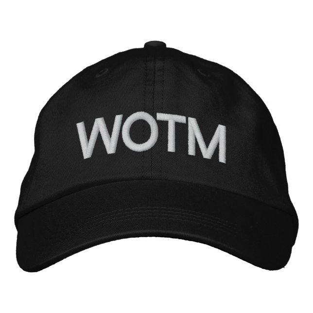 Personalised Adjustable Hat (Front)