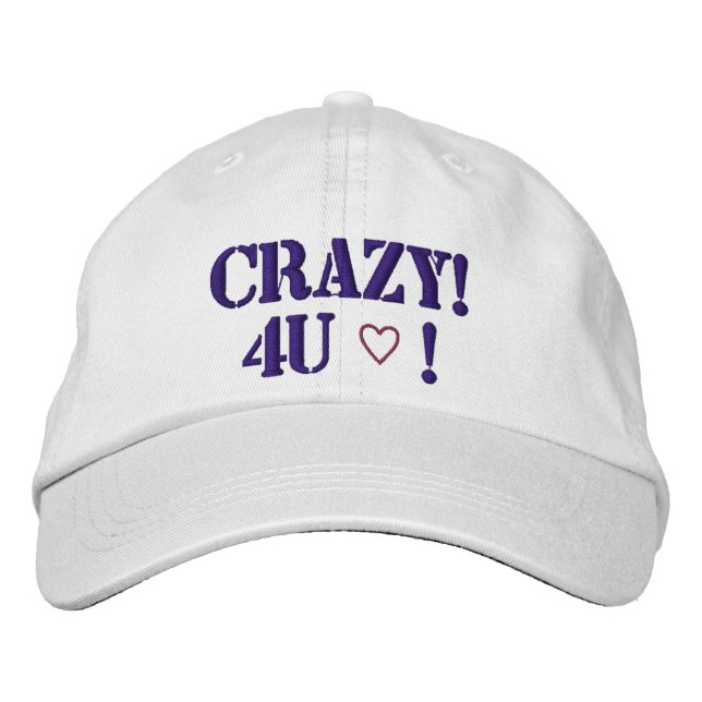Personalised adjustable Hat (Front)