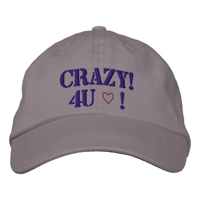 Personalised adjustable Hat (Front)