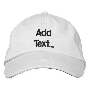 Personalised Adjustable Hat