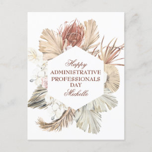 Personalised Administrative Professionals Day Postcard