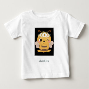 Personalised Adorable Baby Bee T-Shirt