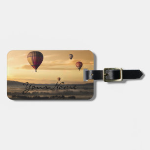 Personalised adventure Hot air balloons Luggage Tag