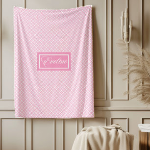 Personalised Aesthetic Blanket Chic Pastel Design