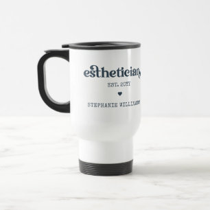 Personalised Aesthetician Cosmetologist Beautician Travel Mug