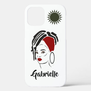 Personalised African Queen Apple IPhone Case