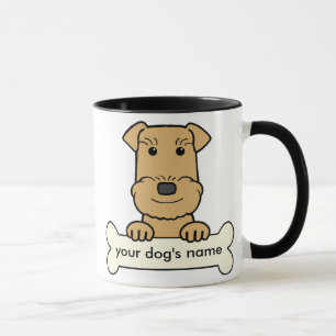 Personalised Airedale Mug
