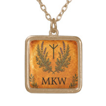 Personalised Algiz Protection Rune Ancient Symbol
