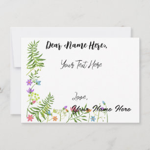 Personalised All Purpose Greetings Card