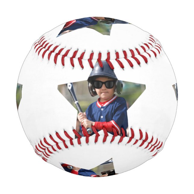 Personalised All Star Photo Baseball (Back)