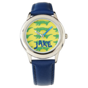 Personalised Alligator Gator Crocodile Croc Watch