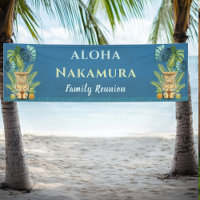Personalised Aloha Welcome Family Reunion