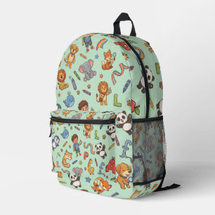 Personalised Alphaland Kid Explorer Backpack Green