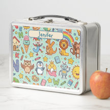 Personalised Alphaland Kids Lunch Box Lite