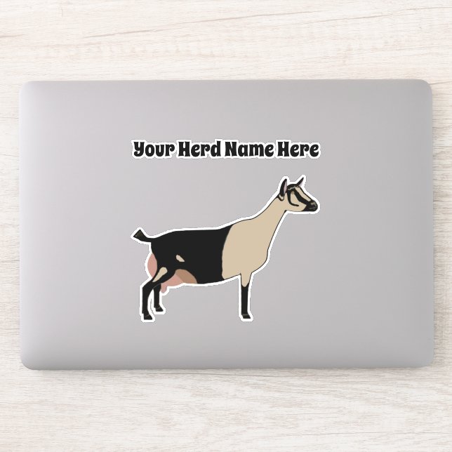 Personalised Alpine Dairy Goat (Computer)