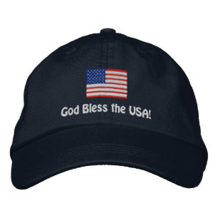 Personalised American Flag Hat