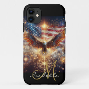 Personalised American Flag - Stars and Stripes Case-Mate iPhone Case