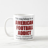 Personalised American Football Fan
