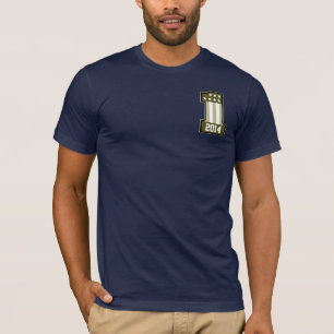Personalised American Number One Year or Name T-Shirt