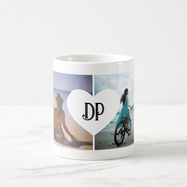 Personalised Anniversary Gift with Initials | DP7 Coffee Mug (Center)