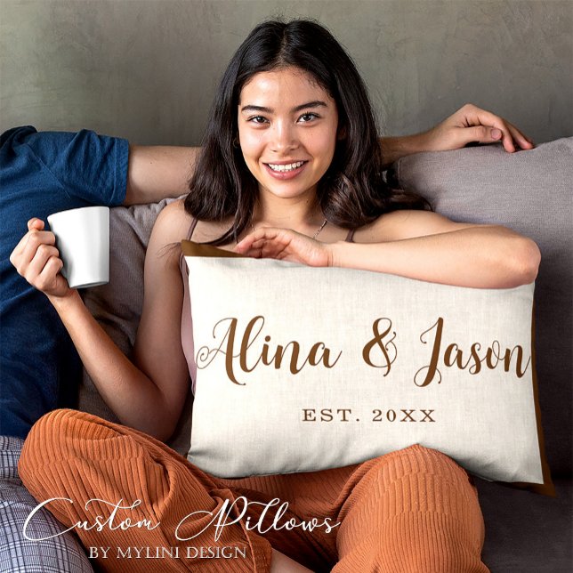 Personalised Anniversary Pillow for Couples (Creator Uploaded)