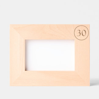 Personalised Annversary Birthday Gift Etched Frame