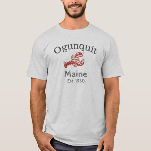 Personalised, any town Maine Lobster Shirt