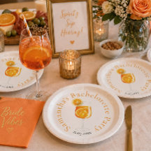 Personalised Aperol Spritz Bachelorette Party 