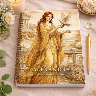 Personalised Aphrodite Reflections Journal