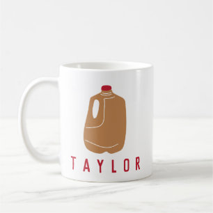 Personalised Apple Cider Jug Illustration Coffee Mug