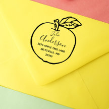 Personalised Apple Frame Return Address