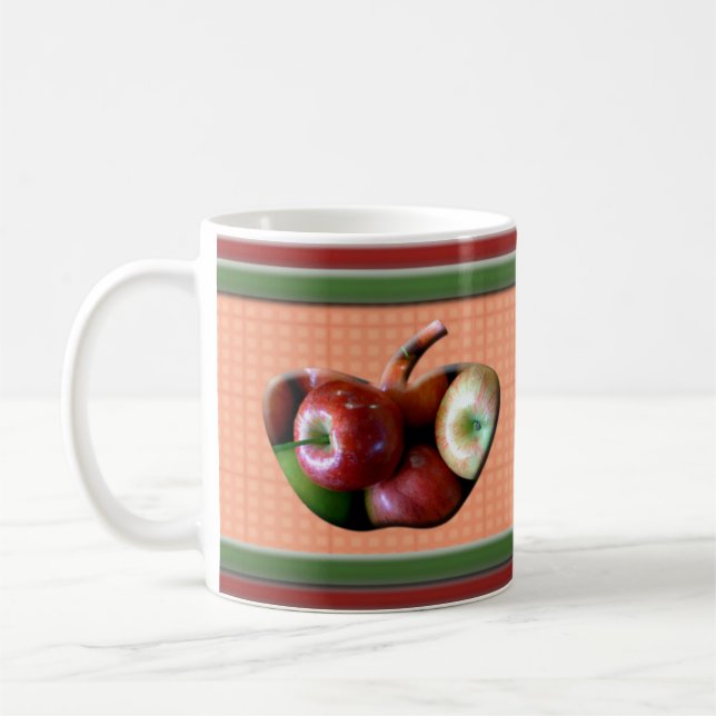 Personalised Apple Mug (Left)