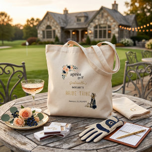 Personalised Après Golf Bachelorette Bride Tribe Tote Bag