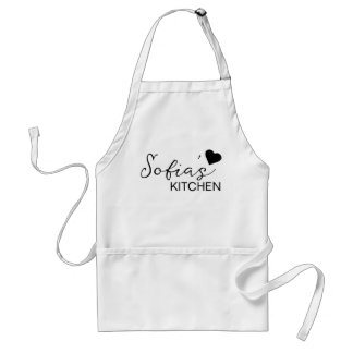 Personalised Apron, Custom Name Apron, Personalise Standard Apron