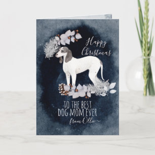 Personalised Ariègeois Scent Hound Holiday Card