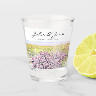Personalised Arizona Desert Shot Glass