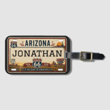 Personalised Arizona Route 66 Design