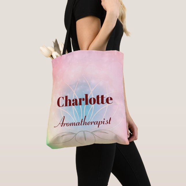 Personalised Aromatherapist design  Tote Bag (Close Up)
