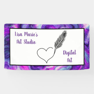 Personalised Art Banner for Art Shows