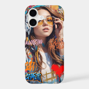 Personalised artistic cute girl Street art