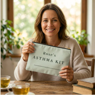 Personalised Asthma Essentials Large Pouch