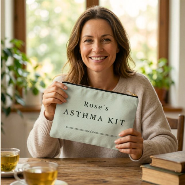 Personalised Asthma Essentials Large Pouch (Creator Uploaded)
